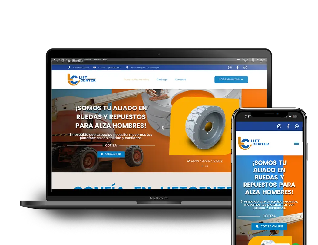 Páginas Web Profesionales para empresas en Chile